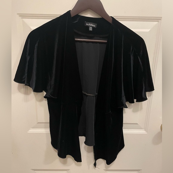 Le Chateau velour shrug - Picture 1 of 5
